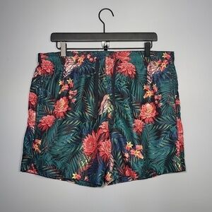 H&M Men's Hawaiian Swim Trunks